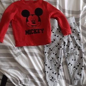 Boys Mickey Mouse sweatsuit